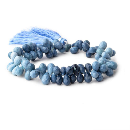 9x5mm Owyhee Natural Blue Opal Tear Drop Beads 8 inch 91 pieces