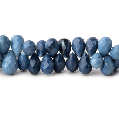 9x5mm Owyhee Natural Blue Opal Tear Drop Beads 8 inch 91 pieces