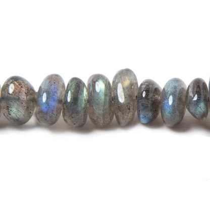 9x6-16x6mm Labradorite Side Drilled Plain Nugget Beads 16 inch 71 pieces