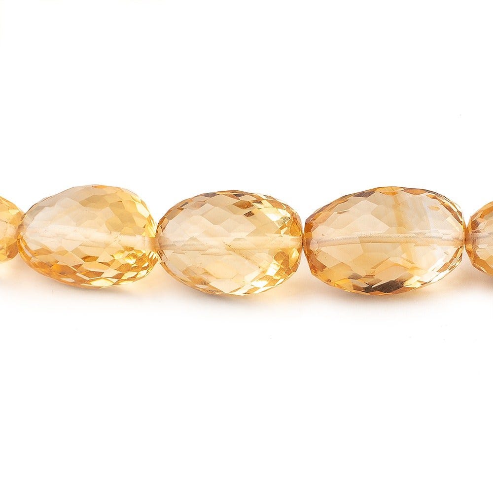 9x6-17x10mm Citrine Faceted Nugget Beads 15 inch 30 pieces