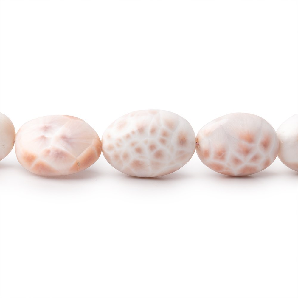 9x7-16x11mm Natrolite Plain Oval Beads 14 inch 27 pieces