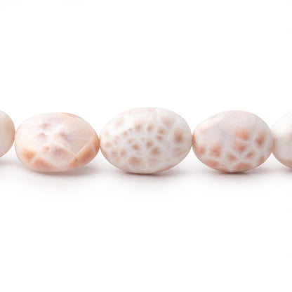 9x7-16x11mm Natrolite Plain Oval Beads 14 inch 27 pieces