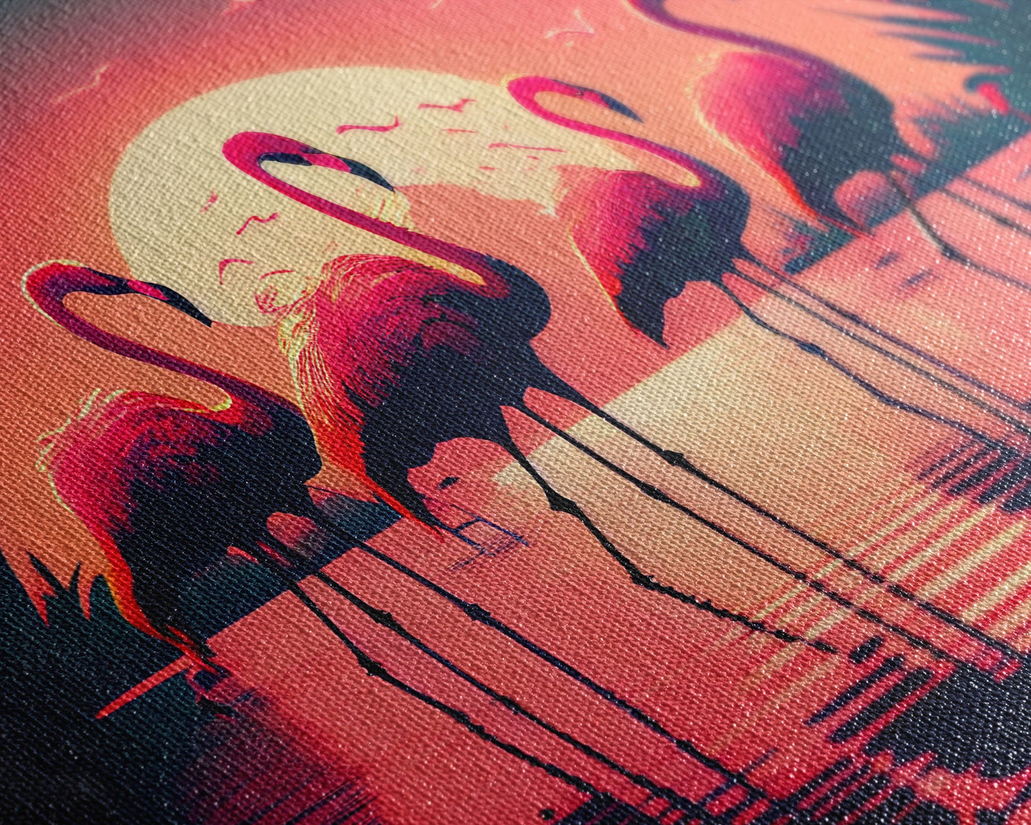 Cute Lil Boo In The Forest, Cute Halloween Wall Decor, Framed Canvas Print