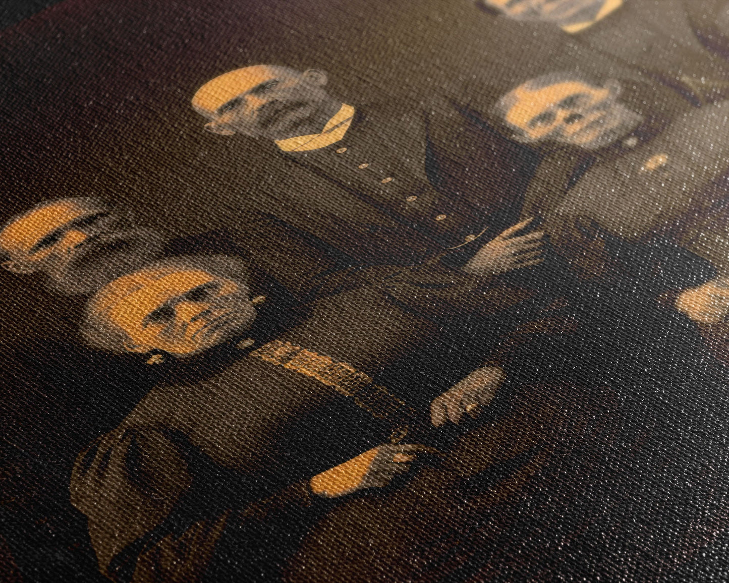 Halloween Wall Art, Spooky Room Decor, Horror Decor, Creepy Art, Ghost Art, Dark Fantasy, Canvas Print, Wall Art, Vertical Print, Room Decor