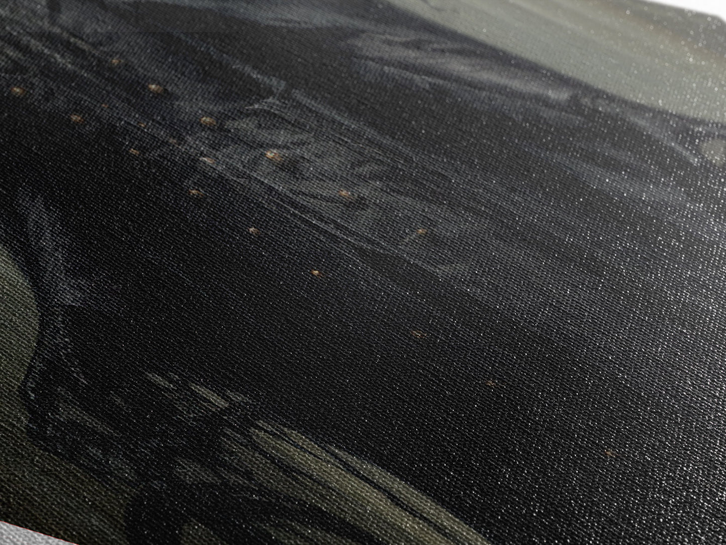 Victorian Portrait of Cthulhu, Gothic Art, Canvas Textured Print, Halloween Decor, The Gentleman Cthulhu