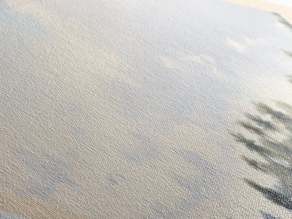 Biscayne National Park Diamond Shaped Travel Poster Canvas Art Print, Canvas Wall Art, Travel Gift, Florida Landscape