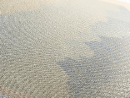 Big Bend National Park Diamond Shaped Travel Poster Canvas Art Print, Canvas Wall Art, Travel Gift, Texas Landscape