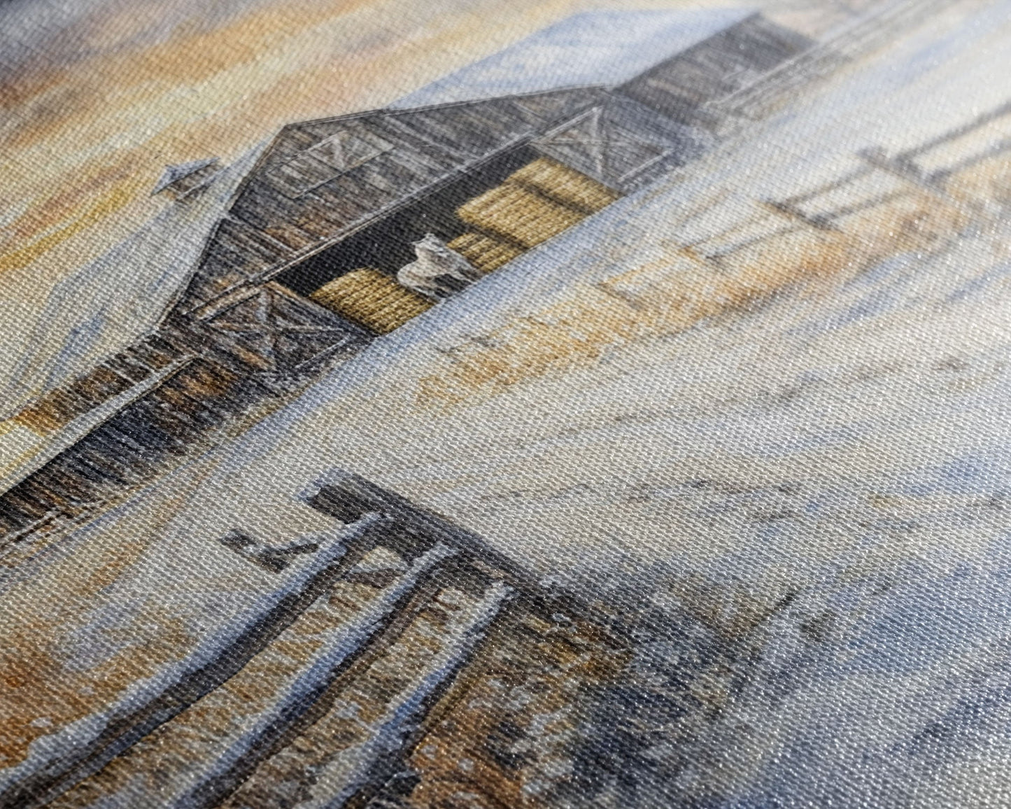 Fall Decor, Barn Amongst The Falling Leaves, Farmhouse Decor, Fall Art, Autumn Decor, Thanksgiving Seasonal Wall Art