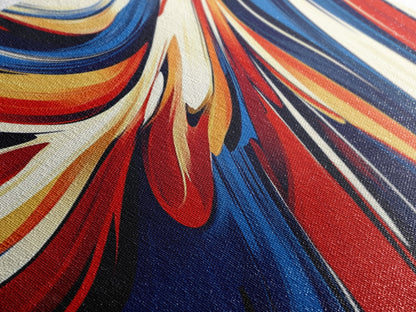 The Spiral - Framed Canvas Print - Midcentury Modern Home Decor