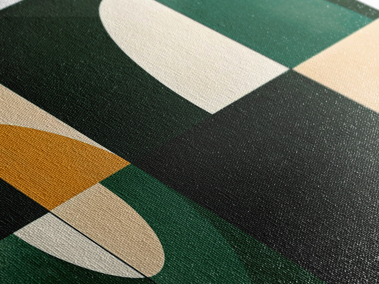 Horizontal Mid Century Modern Wall Art Framed Canvas Print, Oversized Extra Large Over Sofa living Room Wall Decor, Wall Hanging Canvas