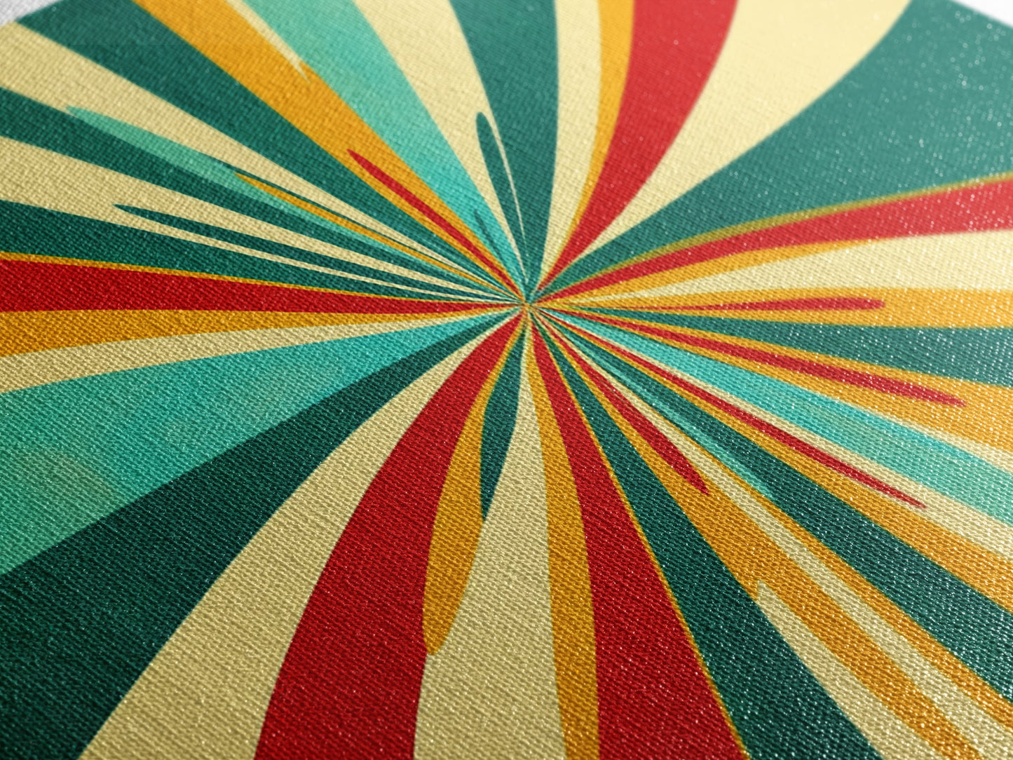 Modern Abstract Mid-Century Wall Art Original Design, Giclee Canvas Print Modern Home Decor, Retro Art