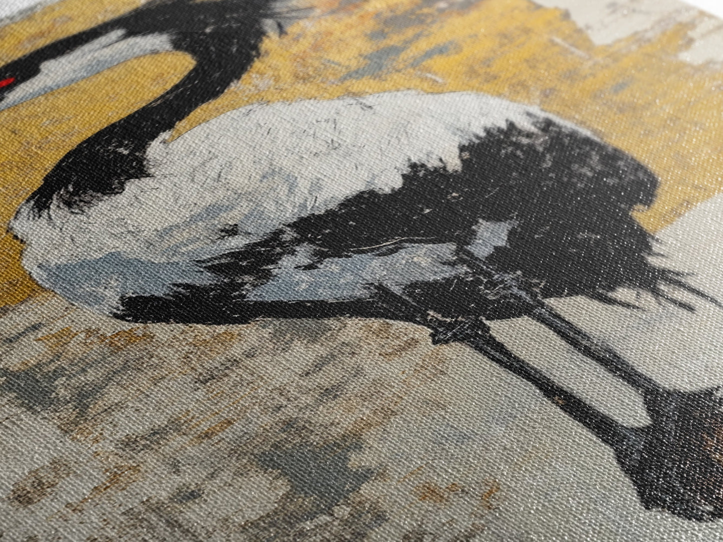 Wild Wolf Canvas Print Rustic Wall Art Tall Skinny Art for Bedroom Farmhouse Decor Animal Art Living Room Wall Art Gift Idea