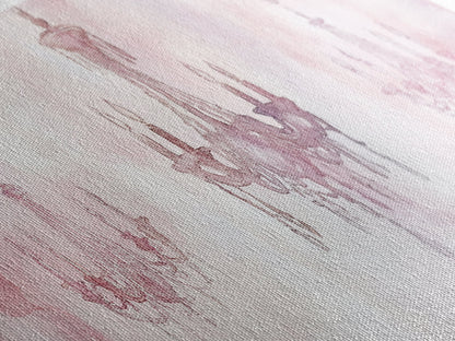 Elegant Chandelier Art Framed Canvas Print Light Pink Wall Art Minimalist Décor Horizontal Art Bedroom Living Room Gift Idea