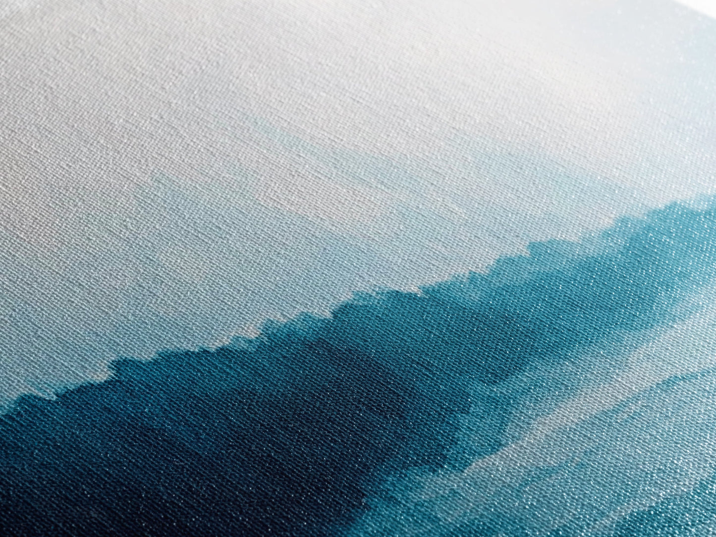 Coastal landscape art, panoramic art, framed canvas print, extra wide art, minimalist art, nautical wall art, seascape painting