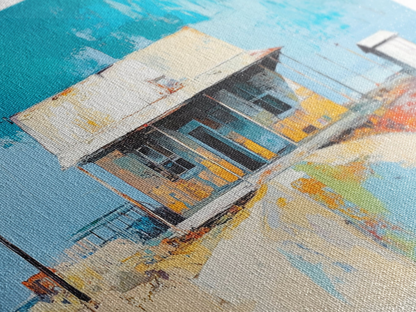 Desert House Art, Wandkunst im Südwest-Stil, rustikale Dekoration, Boho-Kunst, Bauernhauskunst, Küstenmalerei, gerahmter Leinwanddruck