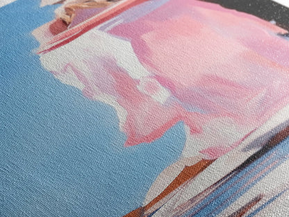 Embracing Couple, Romantic Wall Art, Beach Sunset, Minimalist Love Art, Framed Canvas Print, Dreamy Home Decor, Modern Aesthetic