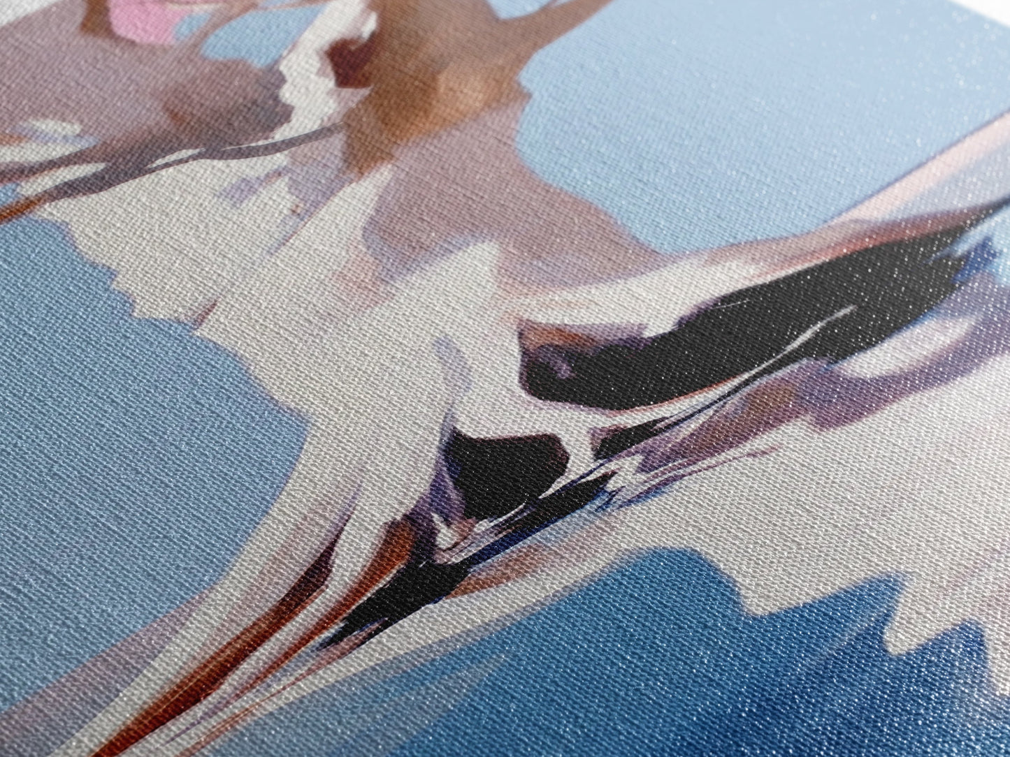 Tree Reflection, Serene Landscape, Minimalist Wall Art, Canvas Print, Calming Nature, Home Decor, Boho Aesthetic, Tranquil Painting