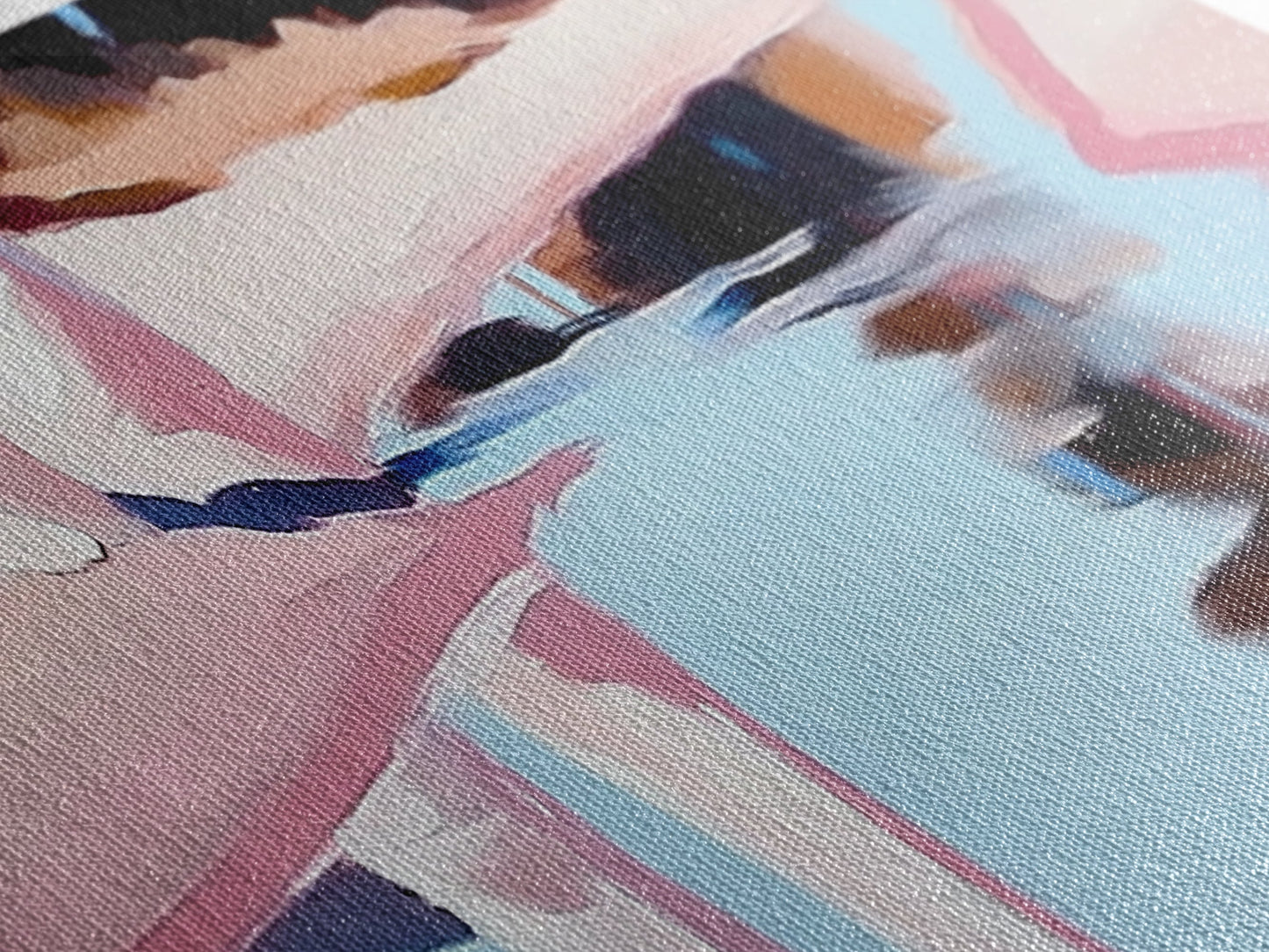 Flussufer, Wasserspiegelungen, Ruhige Szene, Gerahmter Leinwanddruck, Beschauliche Wandkunst, Zen-Wohndekoration, Neutrale Landschaft, Modern