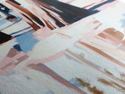 Tree Reflections, Water Reflection, Earthy Tones, Canvas Print, Minimalist Wall Art, Nature Inspired Decor, Modern Home Aesthetic