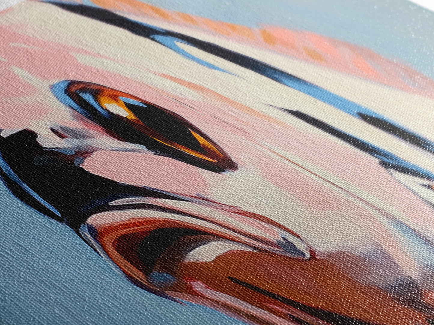 Vibrant Fish, Ocean Life, Marine Art, Framed Canvas Print, Coastal Wall Decor, Nautical Living Room Art, Tropical Fish Painting