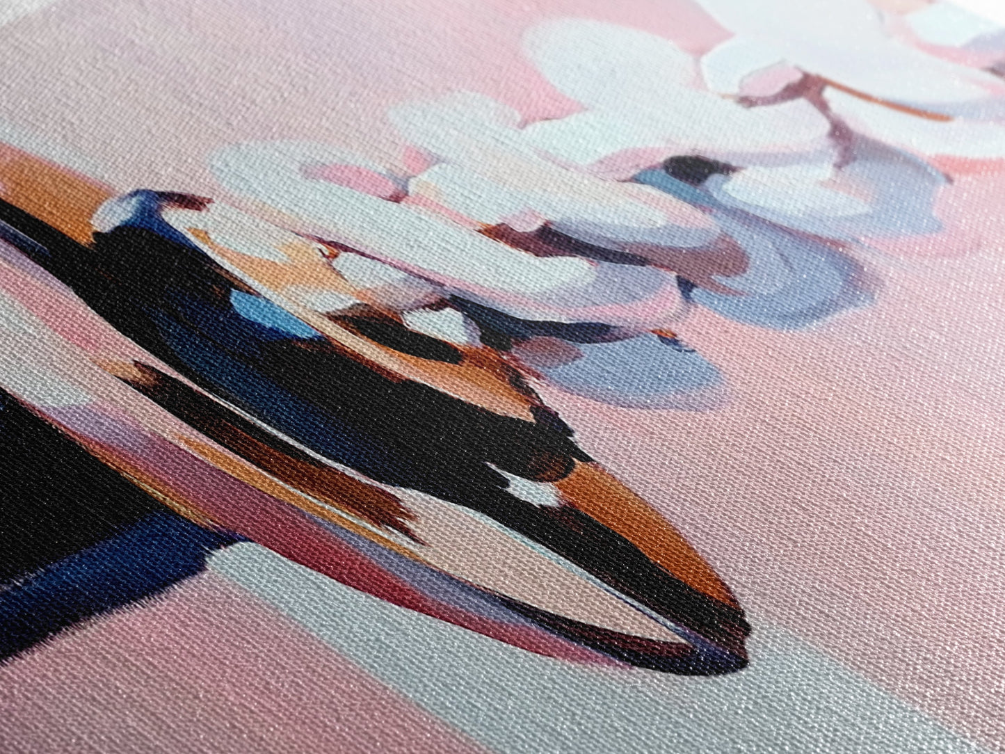 Nautical Rope, Maritime Charm, Coastal Decor, Framed Canvas Print, Ocean-Inspired Art, Minimalist Wall Art, Seaside Home Design