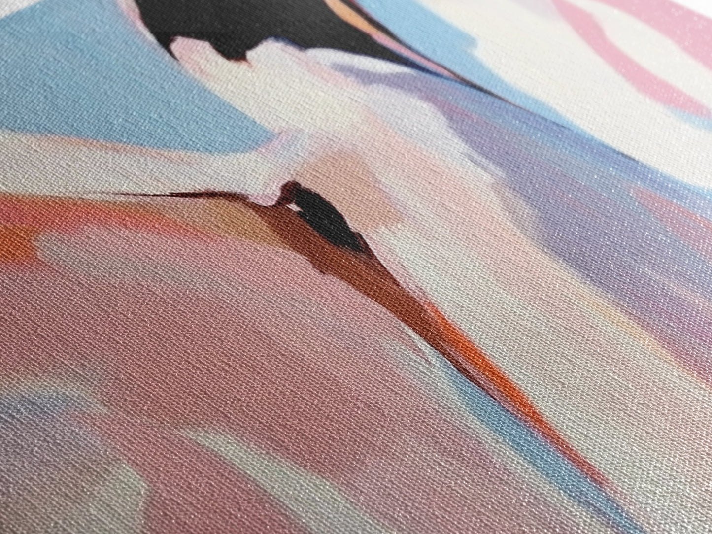 Soaring Seabird Art, Coastal Bird Print, Minimalist Wildlife Art, Pastel Sky Painting, Large Canvas Print, Beach House Decor, Bedroom Art