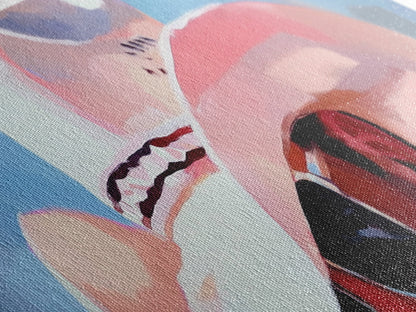 Cowboy Portrait, Western Aesthetic, Rustic Country Art, Canvas Print, Southern Style, Vintage Americana, Man Cave Wall Art