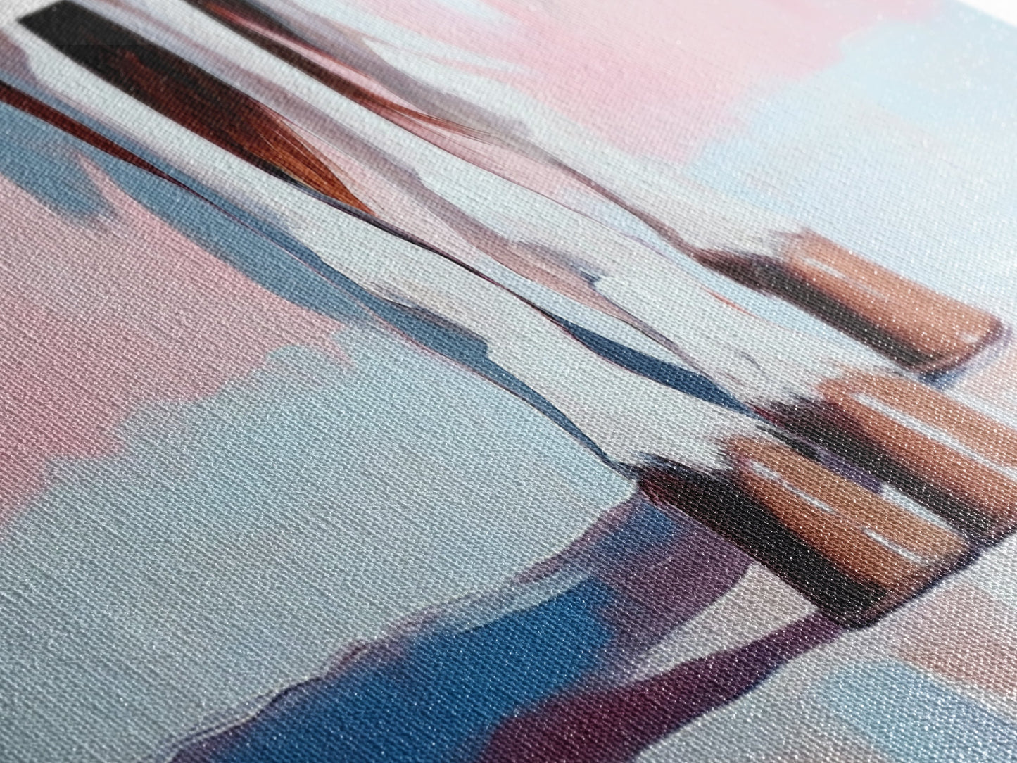 Horse Hooves, Western Equestrian Art, Rustic Farmhouse Decor, Framed Canvas Print, Country Style, Cowboy Aesthetic, Bedroom Wall Art