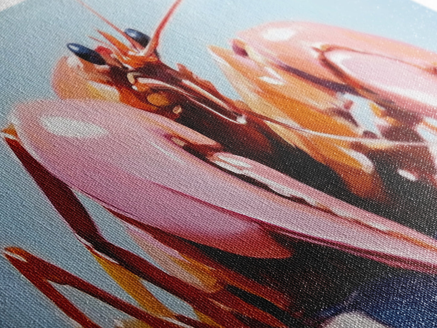 Lobster Illustration, Nautical Kitchen Art, Coastal Seafood Decor, Canvas Print, Rustic Beach House, Maritime Aesthetic, Dining Wall Art