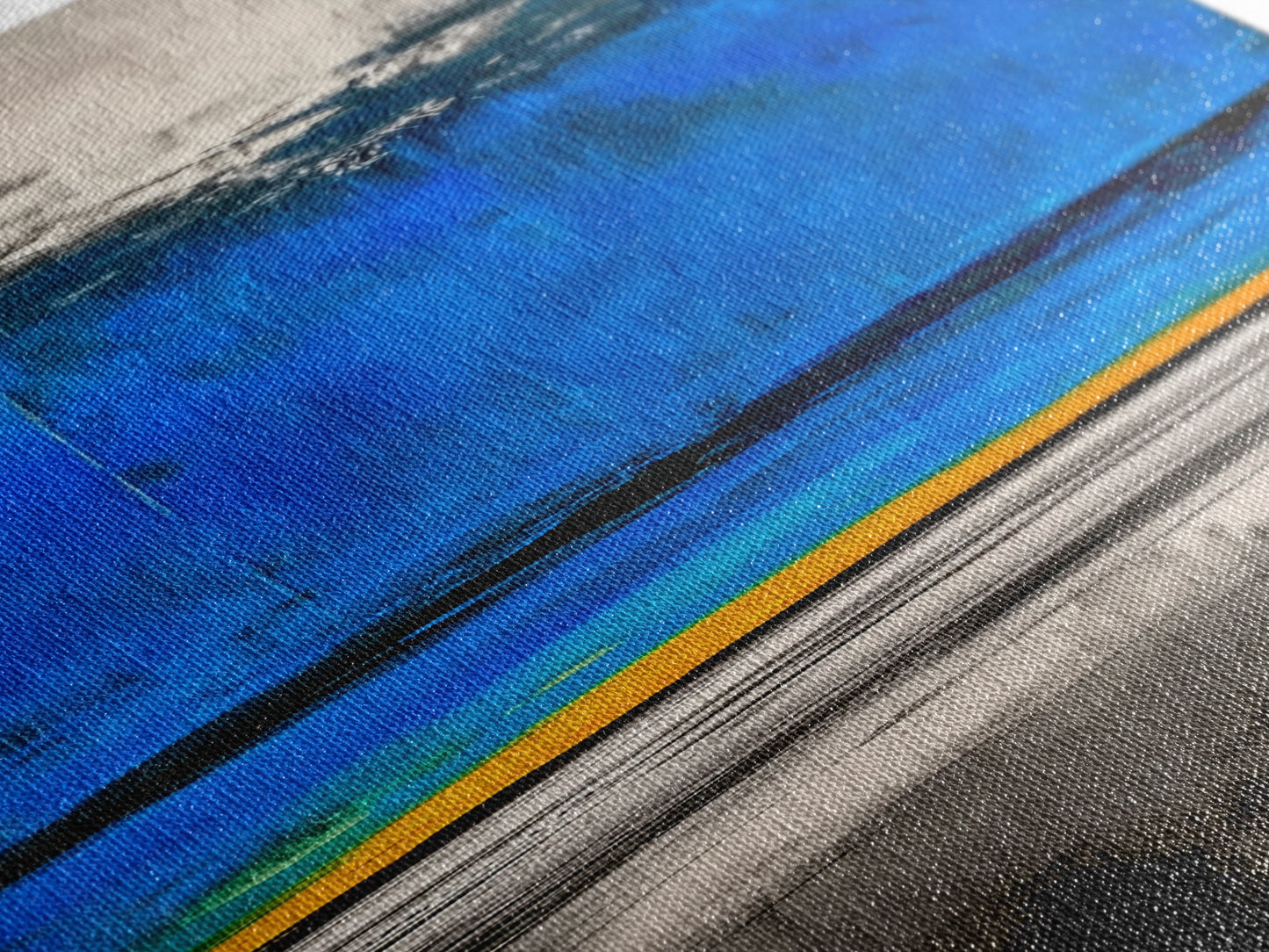 Ocean Horizon, Coastal Art, Blue Wall Decor, Canvas Print, Seascape Painting, Minimalist Art, Large Wall Art, Modern Home Decor