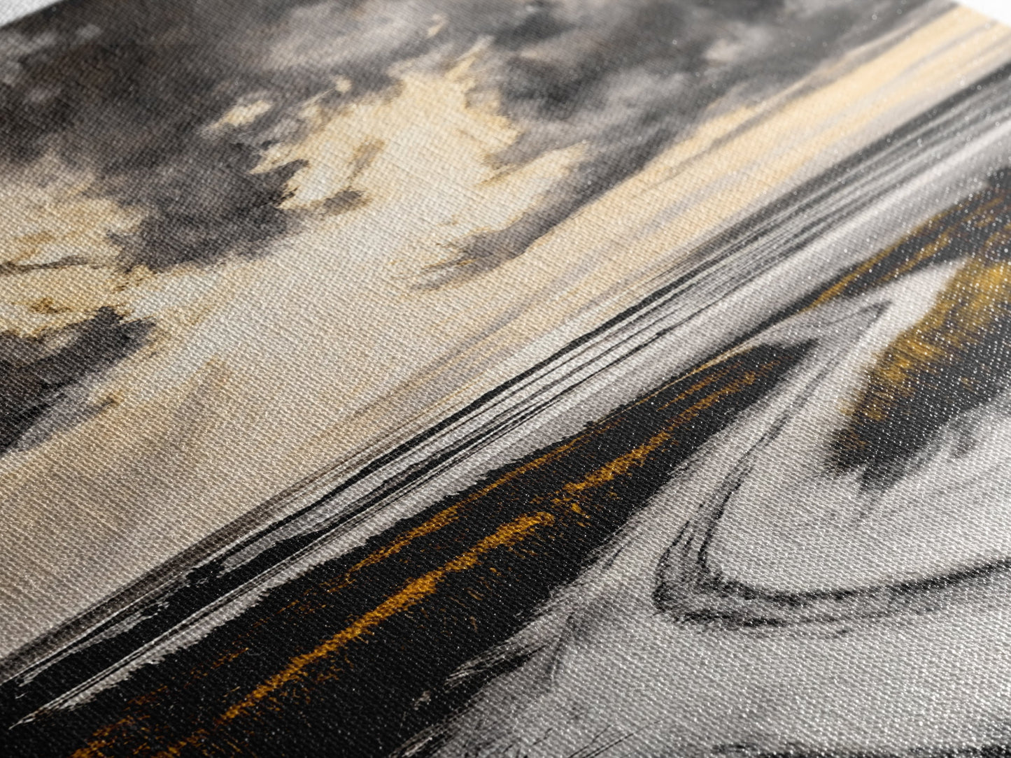 Coastal Sunset, Beach Landscape, Framed Canvas Print, Serene Ocean Art, Golden Hour Painting, Nature Wall Art, Boho Bedroom Decor