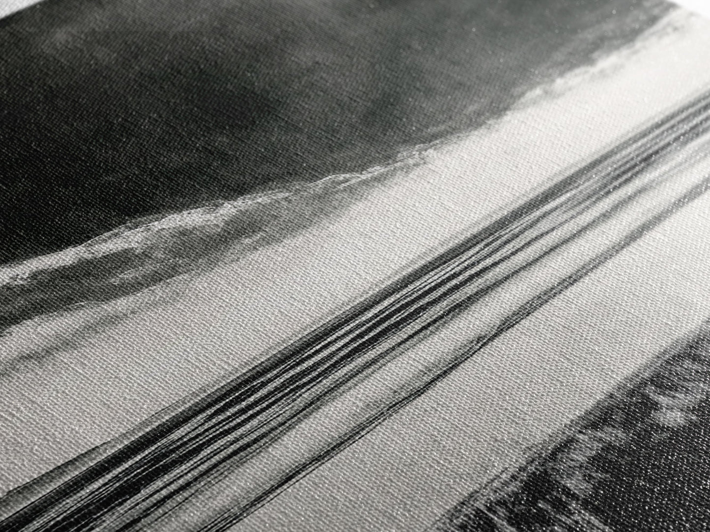 Dark Sky, Ocean Storm, Dramatic Seascape, Canvas Print, Moody Wall Art, Modern Coastal Decor, Nautical Painting, Living Room Art