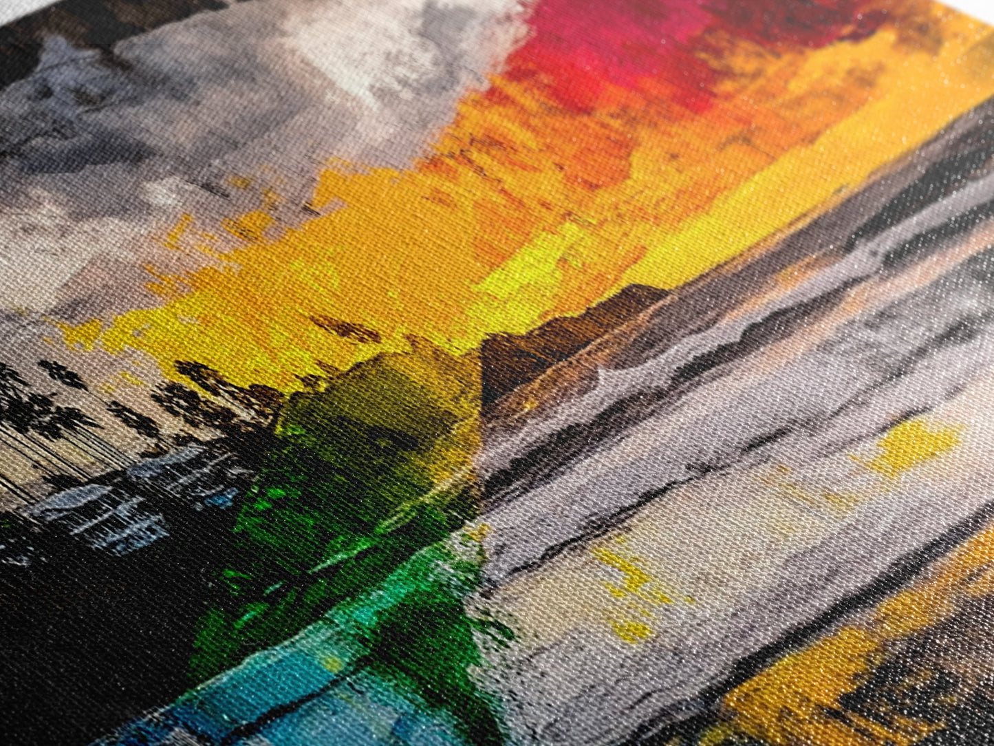 Pier, Ocean, Sunset, Framed Canvas Print, Nautical Wall Art, Coastal Home Decor, Minimalist Seascape, Surf Beach Art, Large Modern Painting