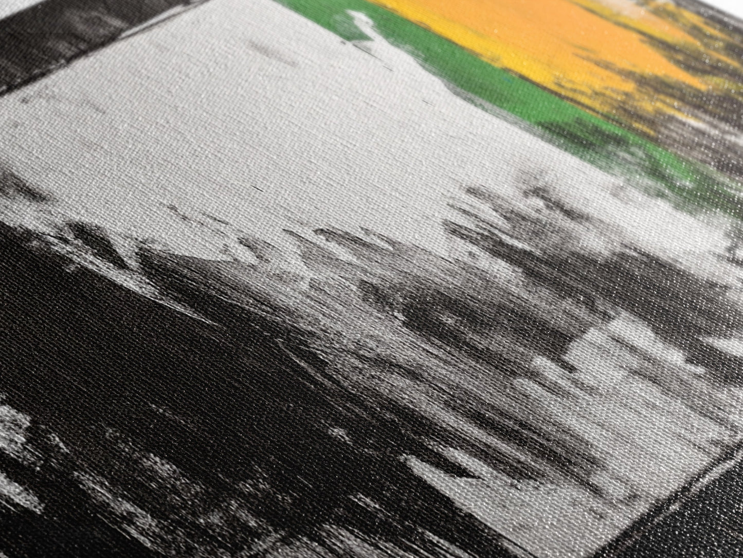 Minimalist Abstract, Black White Art, Modern Home Decor, Stylish Wall Art, Geometric Aesthetic, Framed Canvas Print, Contemporary Style