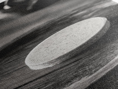 Artisan Soap Closeup, Rustic Spa Detail, Monochrome Still Life, Framed Canvas Print, Bathroom Decor, Minimalist Art, Cozy Home Accent