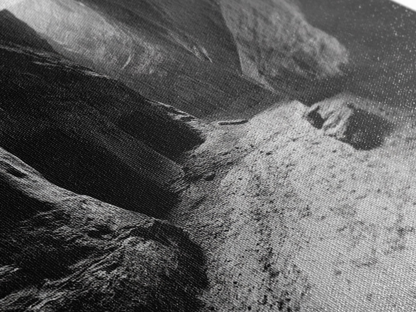 Sandstone Canyon Light, Desert Rock Passage, Dramatic Cliff Scene, Framed Canvas Print, Adventure Art, Hallway or Den Wall Decor