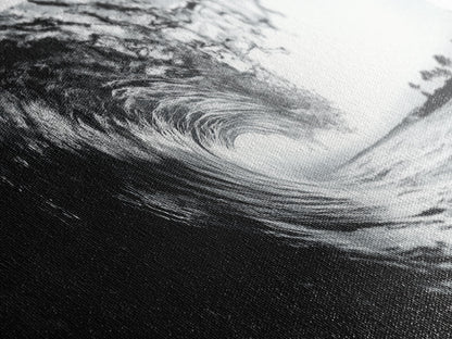 Meereswellenkräuselung, Brandungstunnel, tropische Küste, gerahmter Leinwanddruck, Küstenwandkunst, Strandhausdekoration, Naturfotografie