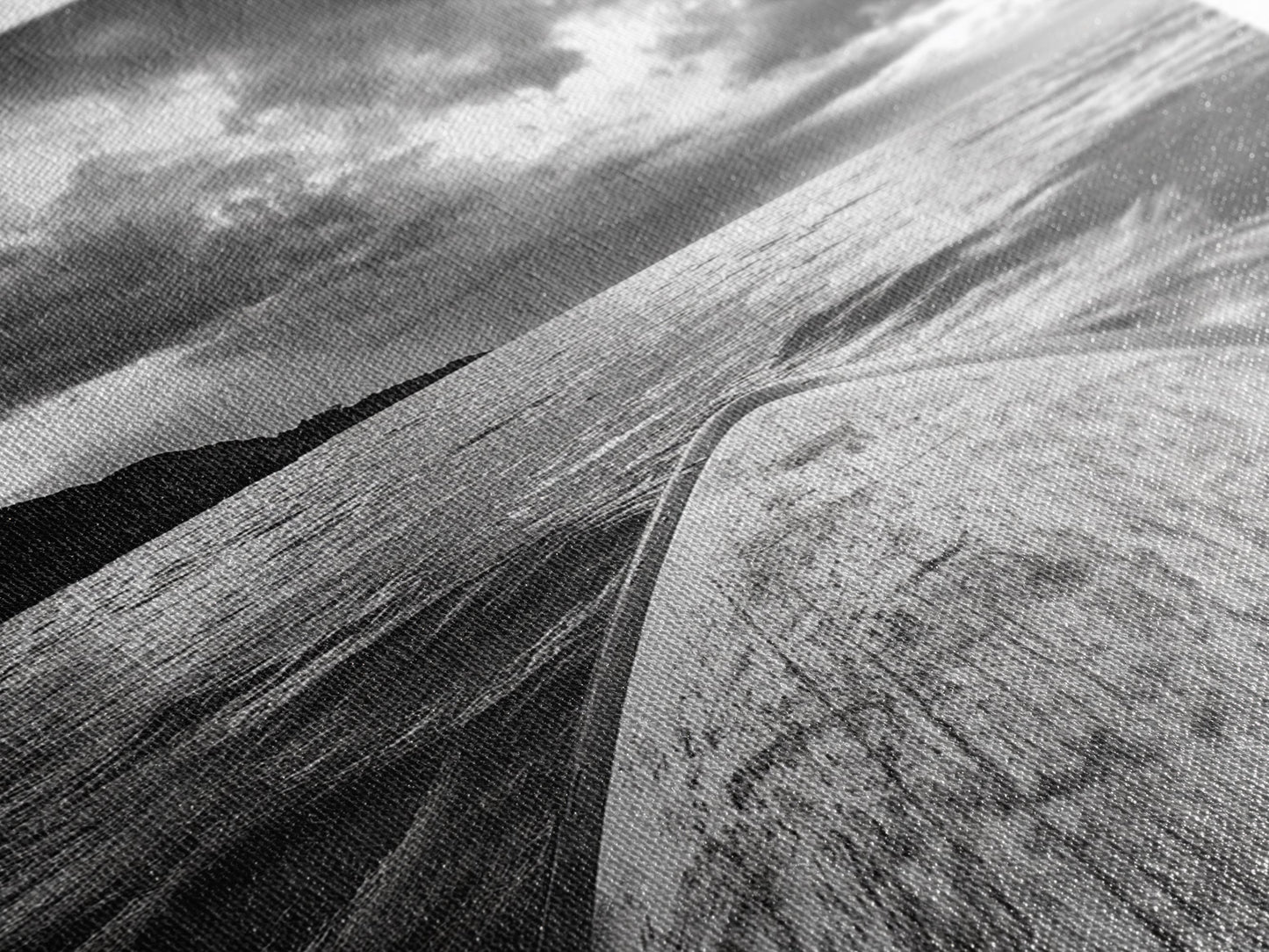 Stormy Sea, Paddle Board, Dramatic Sky, Ocean Adventure, Framed Canvas Print, Den Wall Art, Nautical Minimalist Decor, bedroom wall art