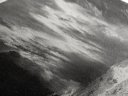 Ocean Splash, Powerful Wave Crash, Coastal Energy Wall Art, Framed Canvas Print, Modern Beach House Decor, Dynamic Living Room Art