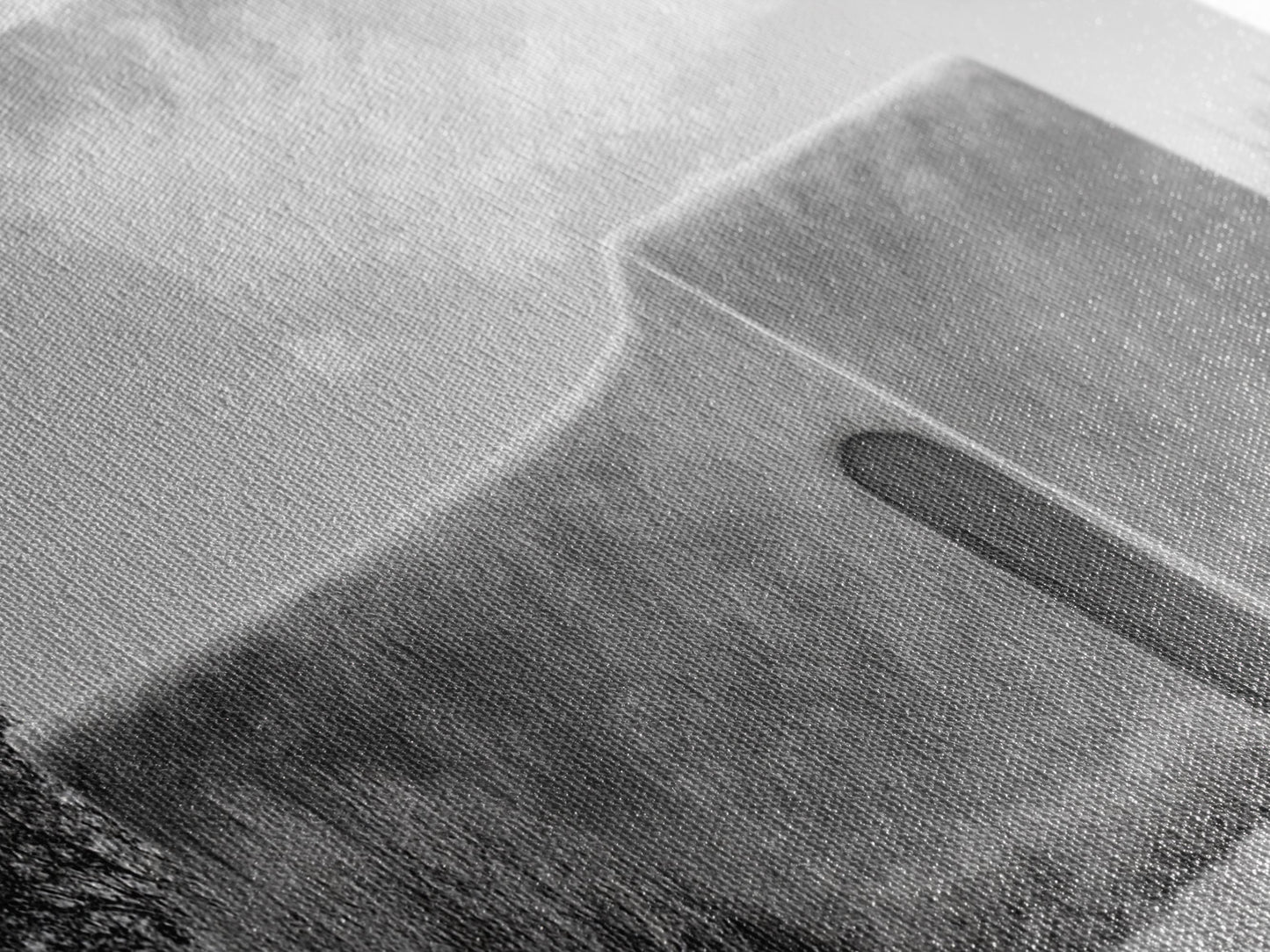 Desert Adobe, Minimal Wall, Architecture Photography, Black and White Art, Framed Canvas Print, Southwestern Decor, Entryway Wall Art