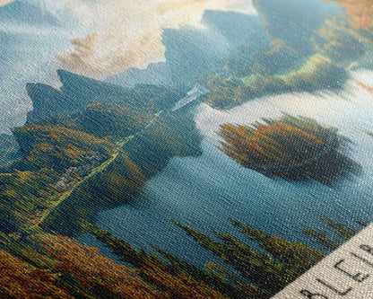 Bleibtreusee, Germany Panoramic Print, Vacation Gift, Germany Wall Art, Vacation Wall Art, Vacatation Memories, Beach Decor, Beach Or Lakehouse Art