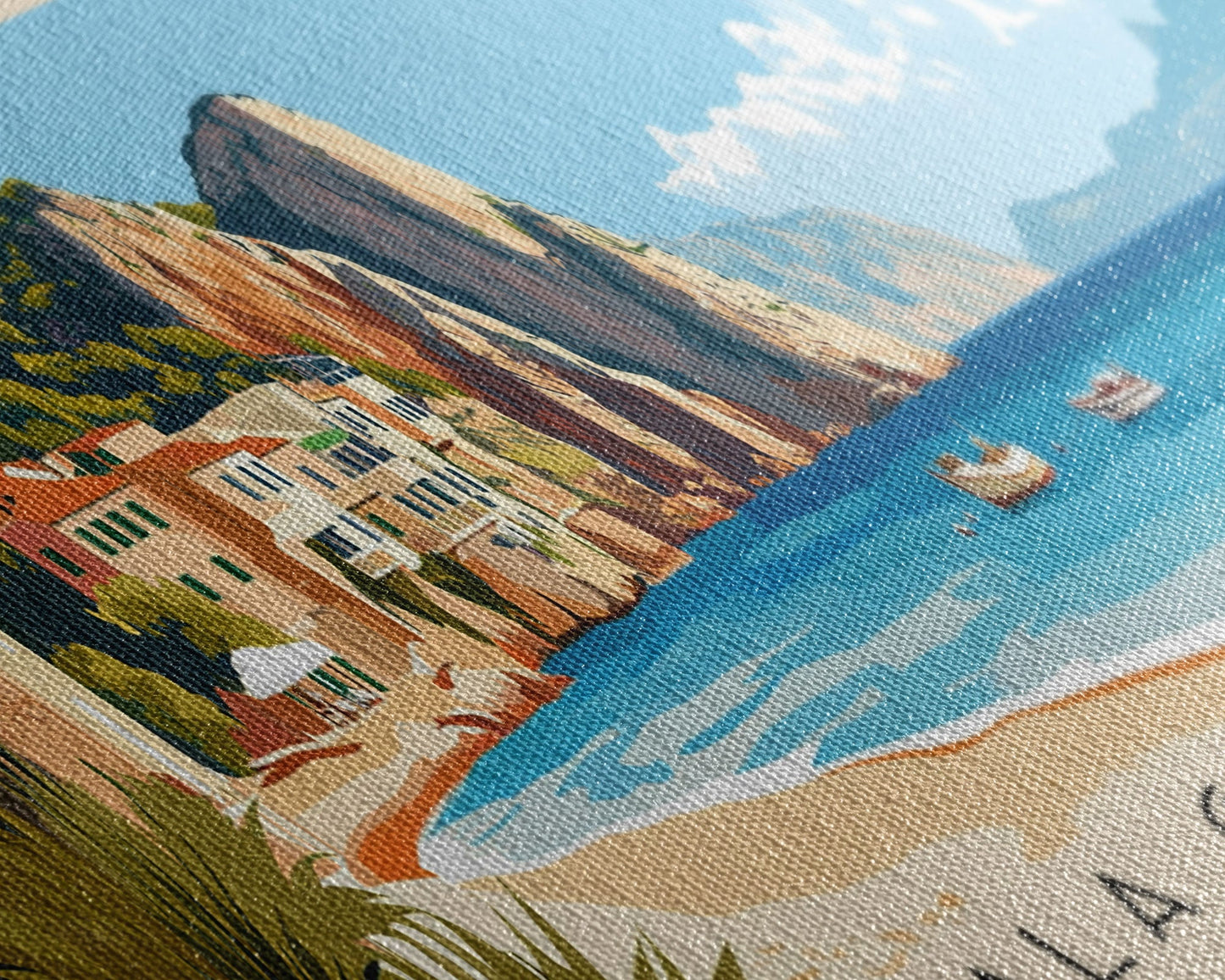 Cala Goloritzé, Italy Panoramic Print, Vacation Gift, Italy Wall Art, Vacation Wall Art, Vacatation Memories, Beach Decor, Beach Or Lakehouse Art