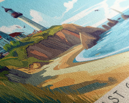 Coast Guard Beach, Massachusetts Panoramic Print, Vacation Gift, Massachusetts Wall Art, Vacation Wall Art, Vacatation Memories, Beach Decor, Beach Or Lakehouse Art