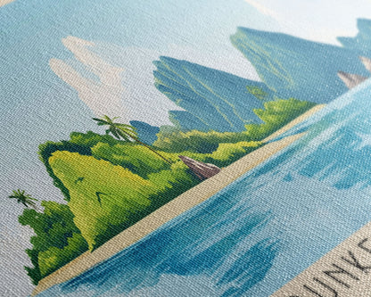 Drunken Islands, Venezuela Panoramic Print, Vacation Gift, Venezuela Wall Art, Vacation Wall Art, Vacatation Memories, Beach Decor, Beach Or Lakehouse Art