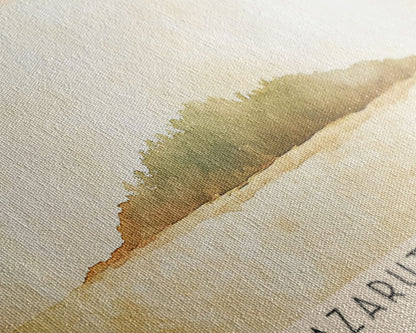 Bazaruto Island, Mozambique Watercolor Beach Print, Vacation Gift, Mozambique Wall Art, Beach Painting, Beach Decor, Beach Painting
