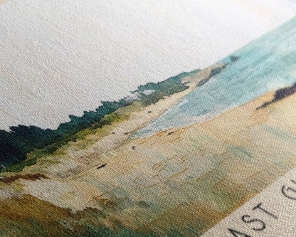 Coast Guard Beach, Massachusetts Watercolor Beach Print, Vacation Gift, Massachusetts Wall Art, Beach Painting, Beach Decor, Beach Painting