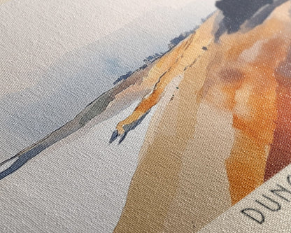 Dungeness, United Kingdom Watercolor Beach Print, Vacation Gift, United Kingdom Wall Art, Beach Painting, Beach Decor, Beach Painting