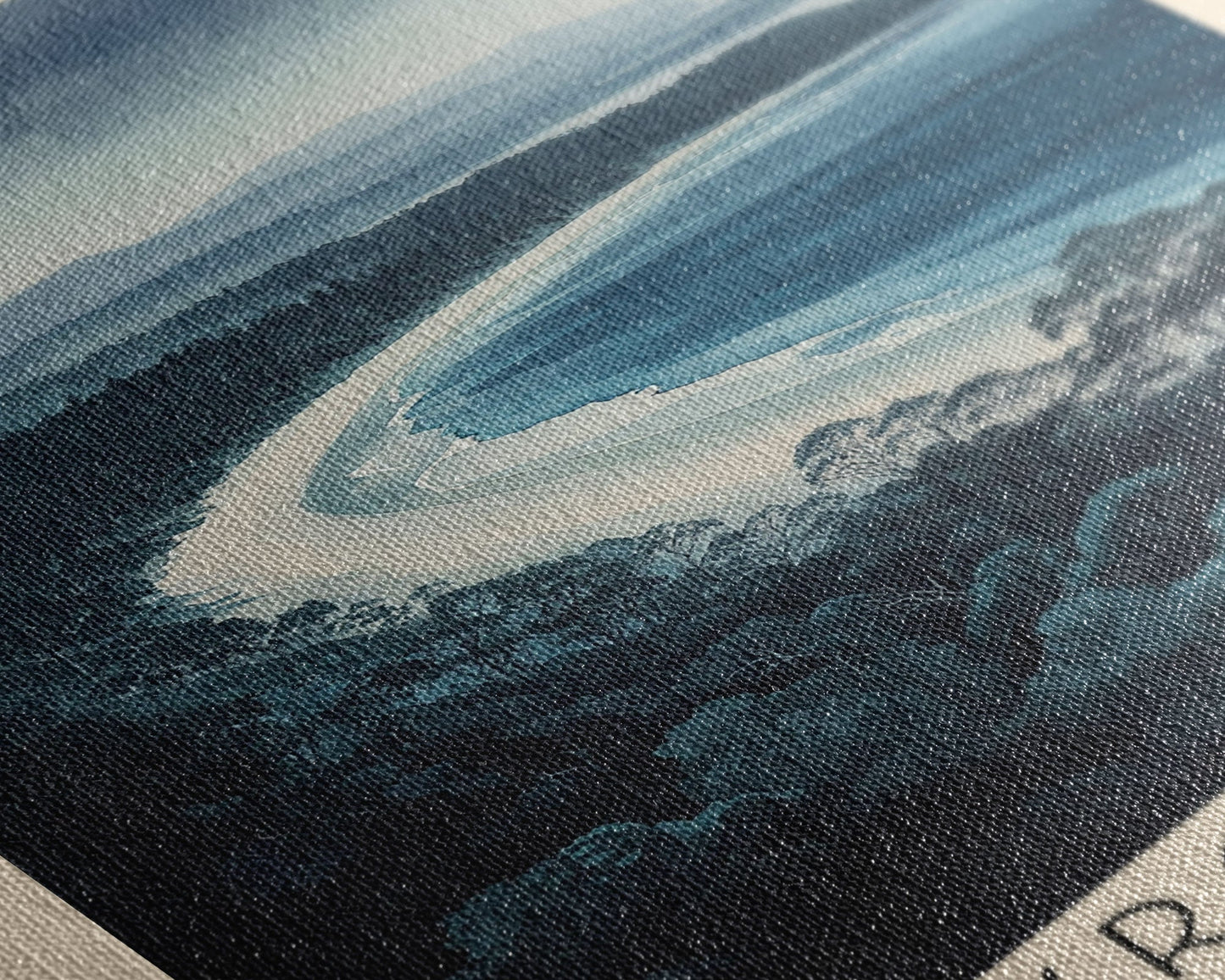 Byron Bay, Australia Watercolor Beach Print, Vacation Gift, Australia Wall Art, Beach Painting, Beach Decor, Beach Painting