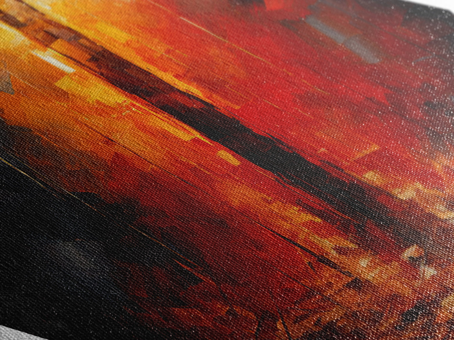 Watercolor Painting Print Of a Cross, Funky Christian Decor, Canvas Art, Canvas Textured Print Wall Art, Diamond Shaped Wall Art