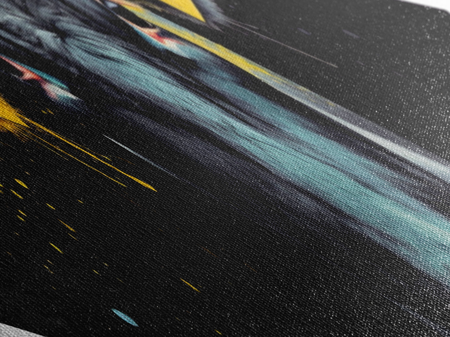 Funky Cow Art Diamond Shaped Canvas Texture Art Print - Farmhouse Decor - Funny Wall Art - Bovine Wall Art - Farmhouse Art